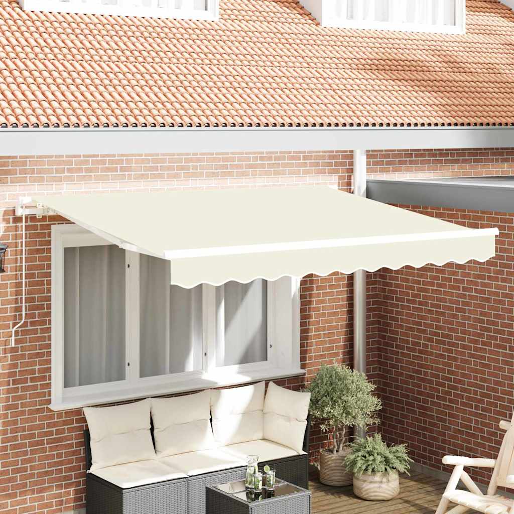 Tecido de substituição para toldo Creme 350 x 200 cm lona