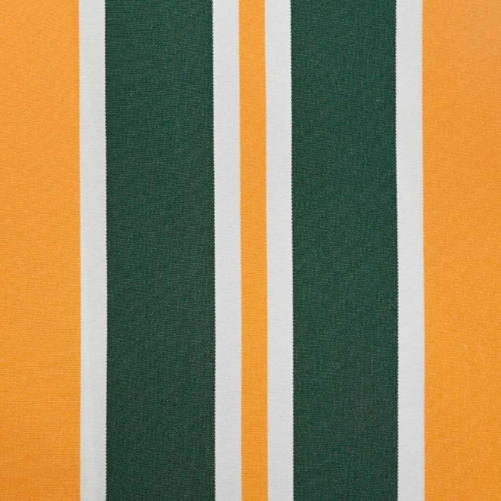 Tecido de substituição para toldo Verde e amarelo 500 × 350 cm
