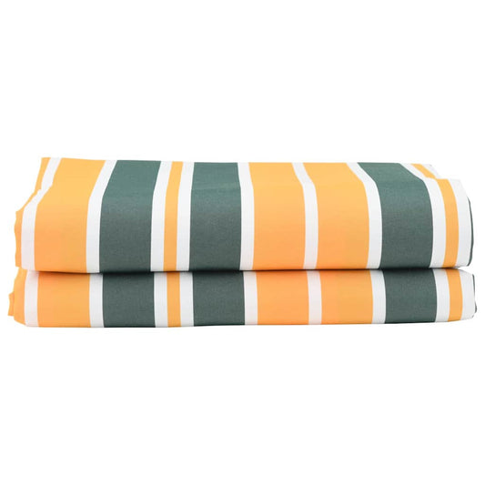 Substituição de Toldos Verde e Amarelo 1000 x 160 cm