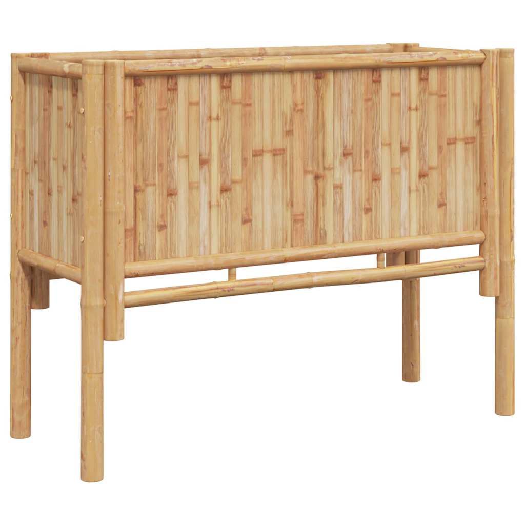 Canteiro de jardim elevado Castanho 90 x 35 x 70 cm Bambu