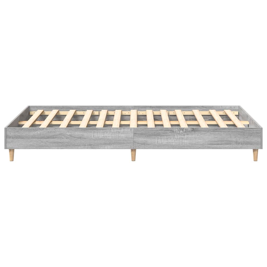 Estrutura da Cama Sonoma cinzento 120 x 190 cm
