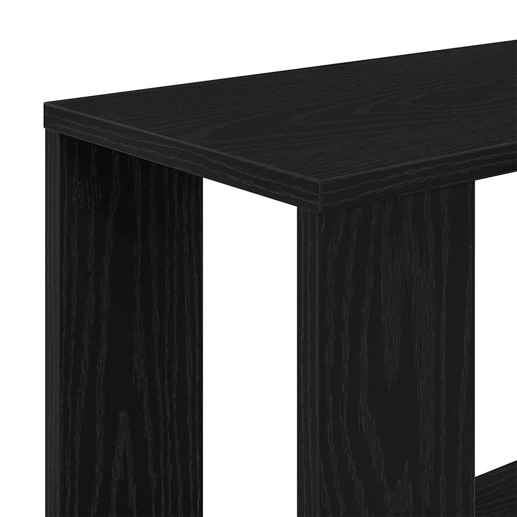 Estante/divisória 45x24x159 cm carvalho preto