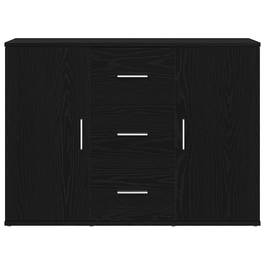 Aparador 91x29,5x65 cm derivados de madeira carvalho preto
