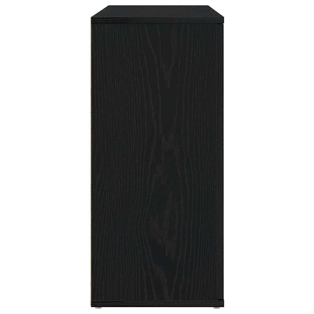 Aparador 91x29,5x65 cm derivados de madeira carvalho preto