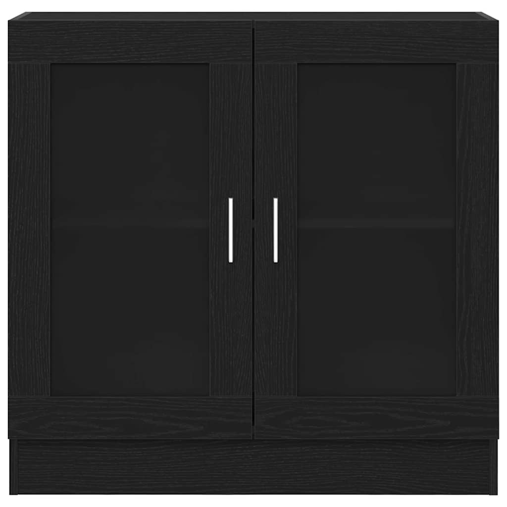 Gabinete de Livros Carvalho preto 82.5 x 30.5 x 80 cm