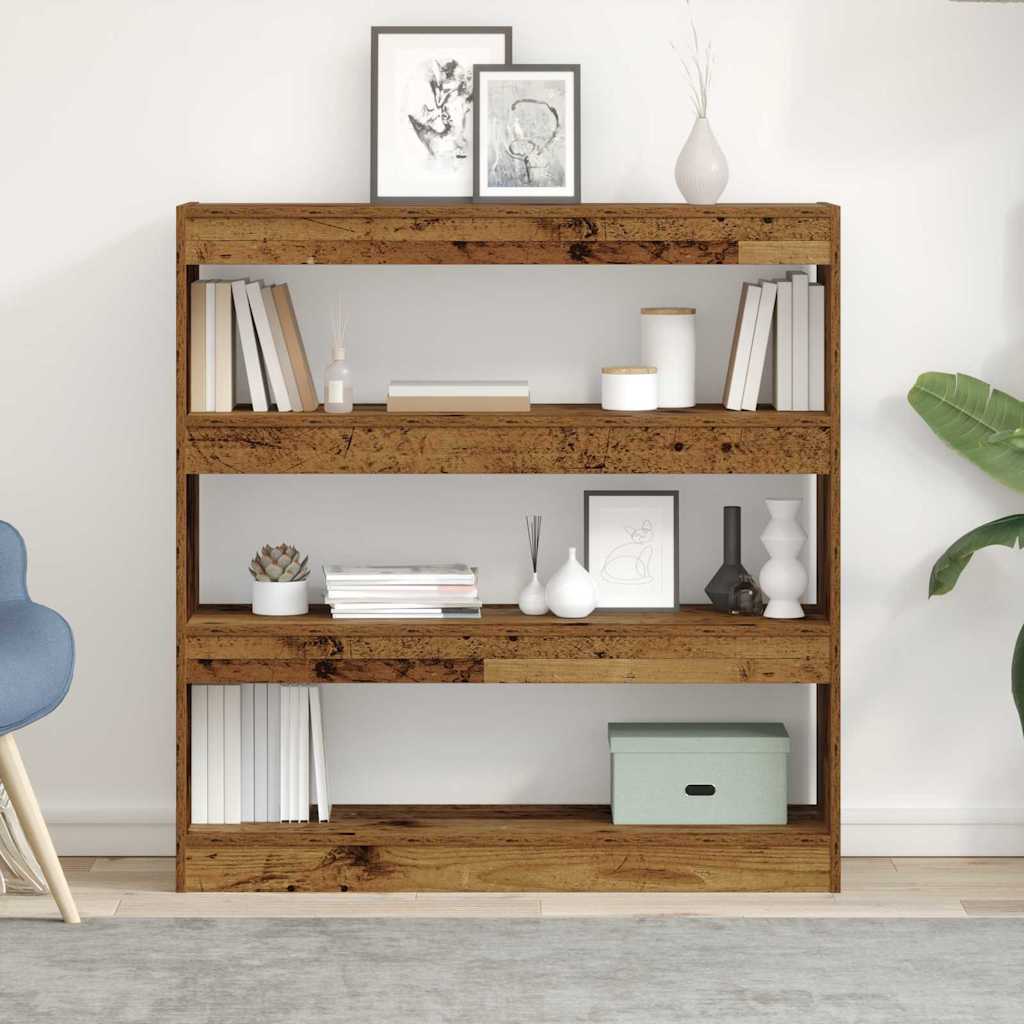 Gabinete de Livros Madeira antiga 100 x 30 x 103 cm