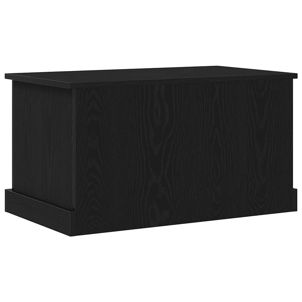 Caixa de Armazenamento Carvalho preto 70 x 40 x 28 cm
