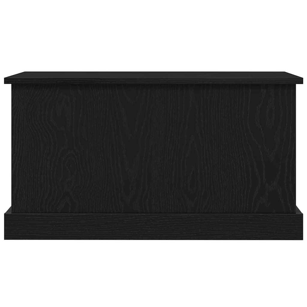 Caixa de Armazenamento Carvalho preto 70 x 40 x 28 cm