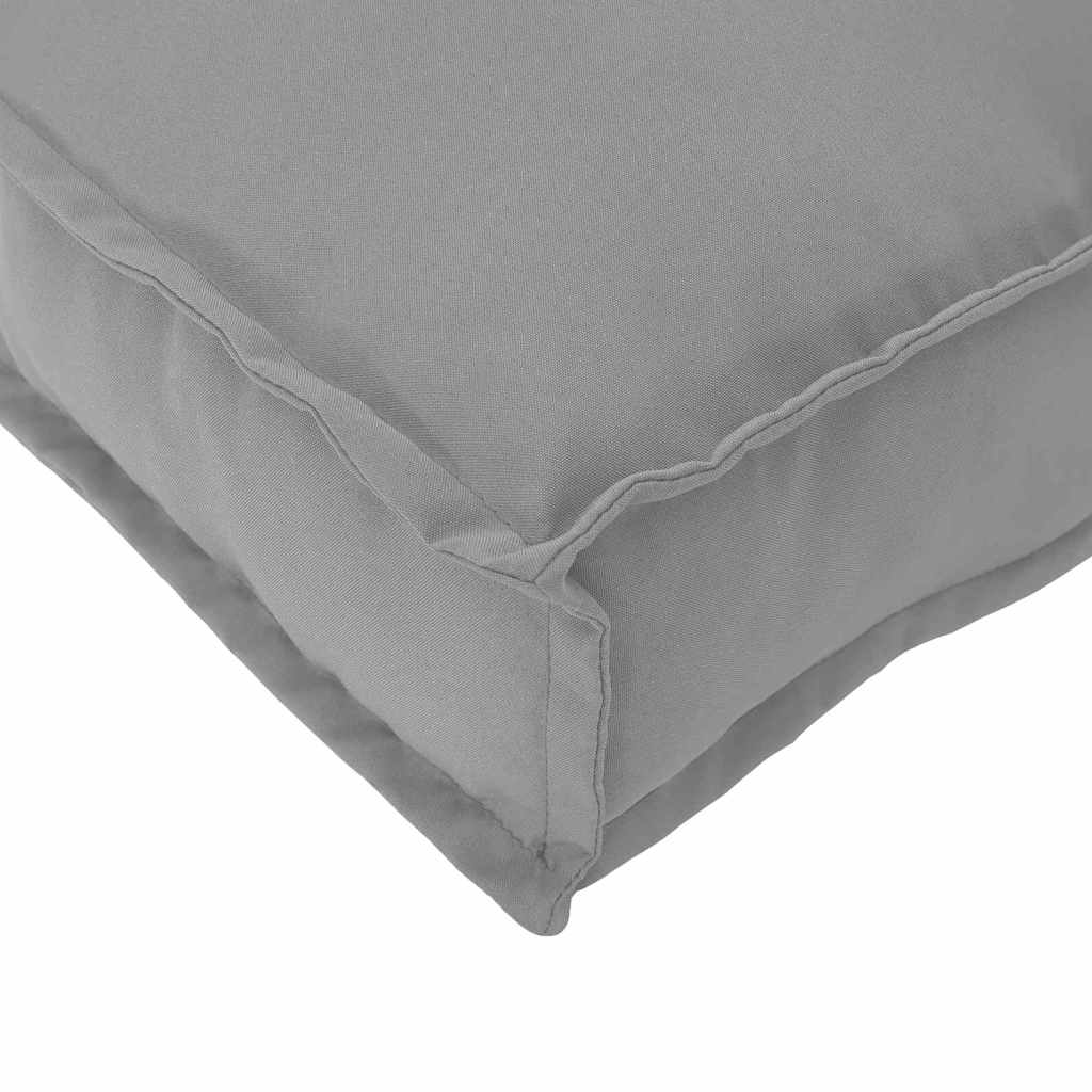 Almofada de palete para assento 2 pcs Cinzeto 40 x 40 x 8 cm