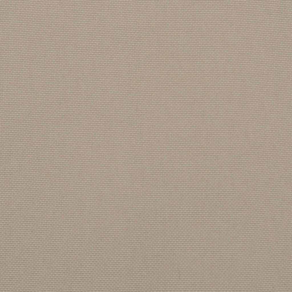 Almofada de palete para assento 4 pcs Cinzento-acastanhado