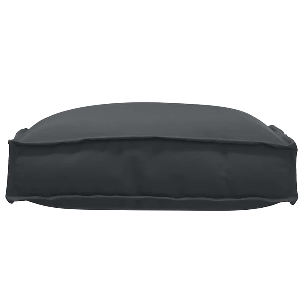 Almofada de palete para assento 6 pcs Preto 40 x 40 x 8 cm