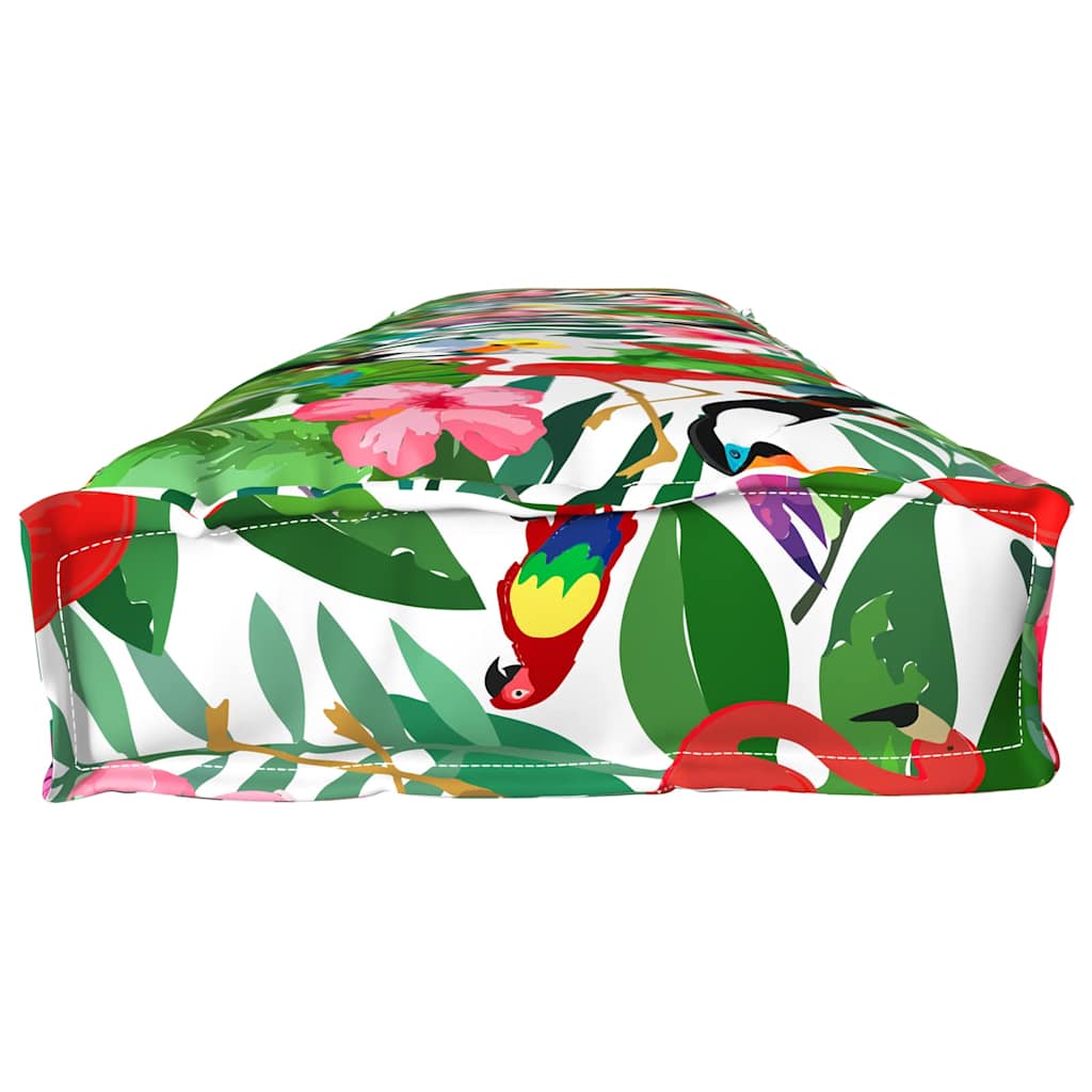 Travesseiro de palete Floral Selva Tropical 200 x 40 x 8 cm