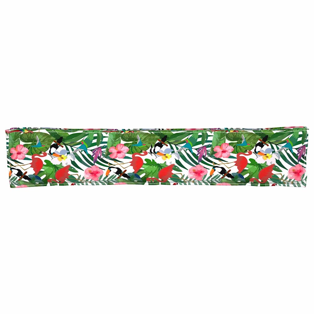 Travesseiro de palete Floral Selva Tropical 200 x 40 x 8 cm