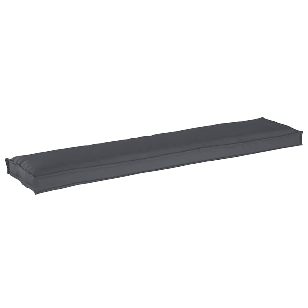Conjunto de Almofadas para Palete 2 pcs Antracite