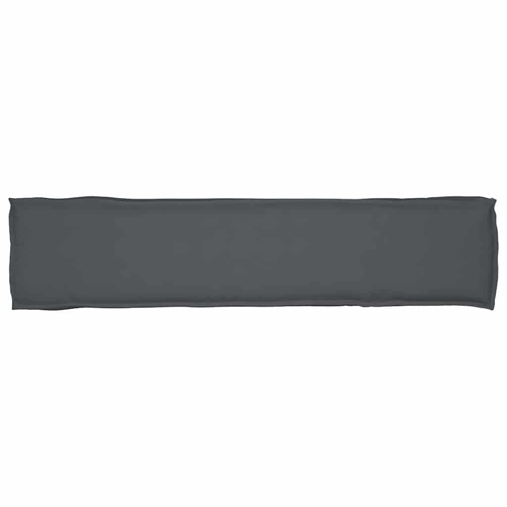 Conjunto de Almofadas para Palete 2 pcs Antracite