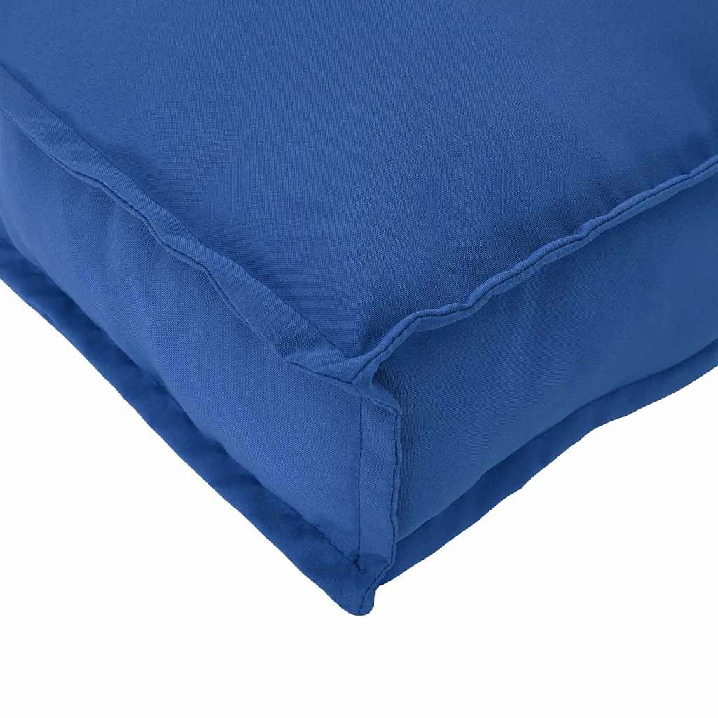 Conjunto de Almofadas para Palete 2 pcs Azul real