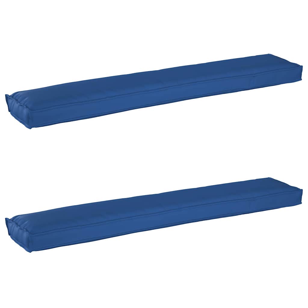 Conjunto de Almofadas para Palete 2 pcs Azul real