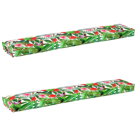 Conjunto de Almofadas para Palete Floral 2 pcs Selva Tropical