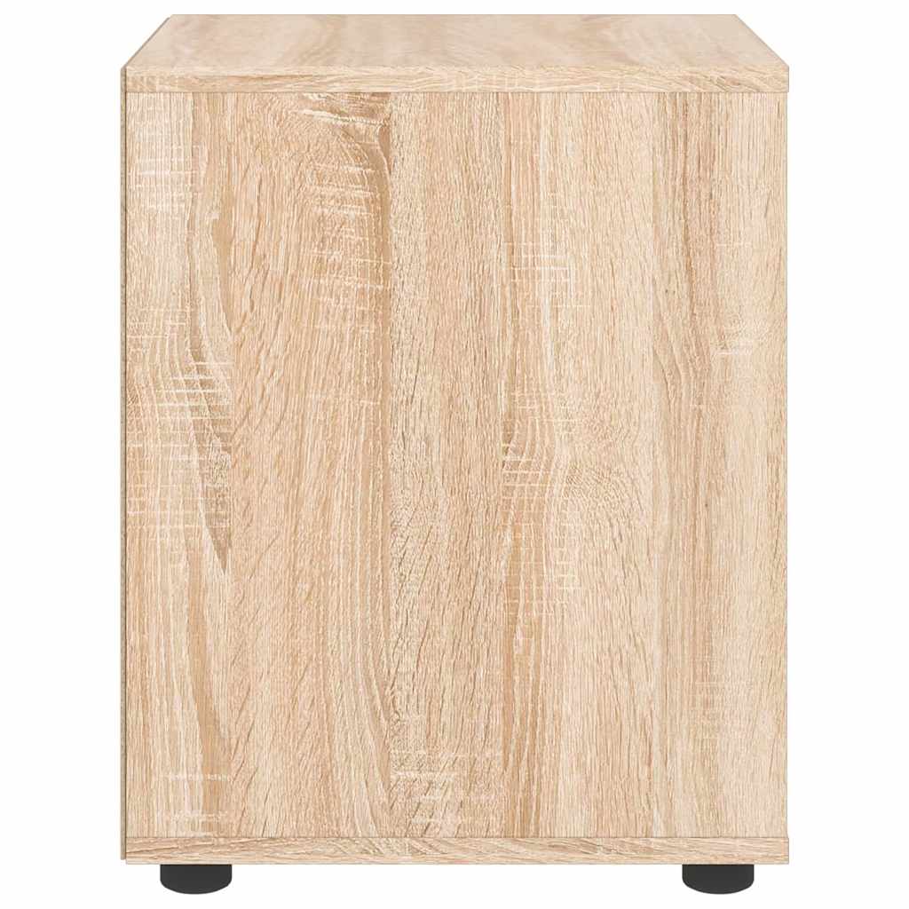Mesa de cabeceira VISNES carvalho sonoma 45x40x50cm