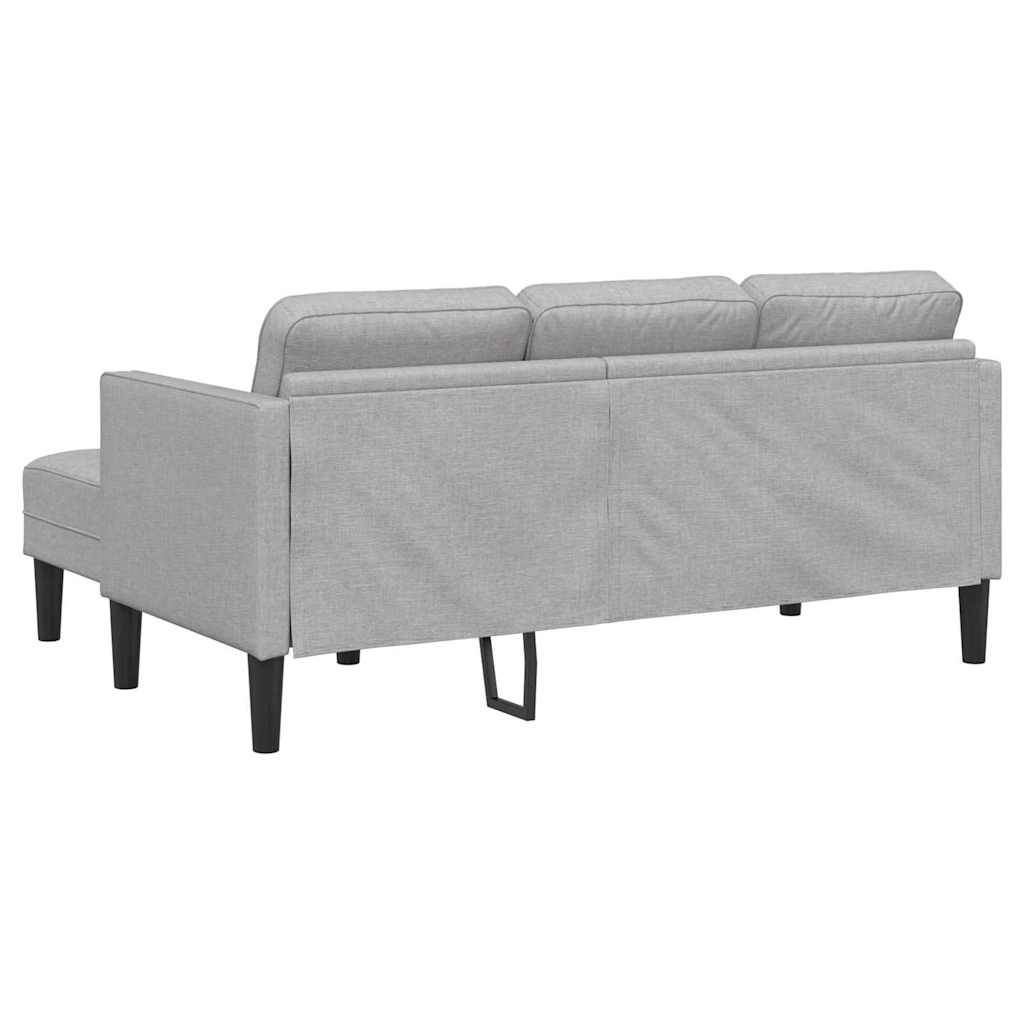 Conjunto de Sofás Cinza Nuvem 173 x 131 x 67 cm tecido