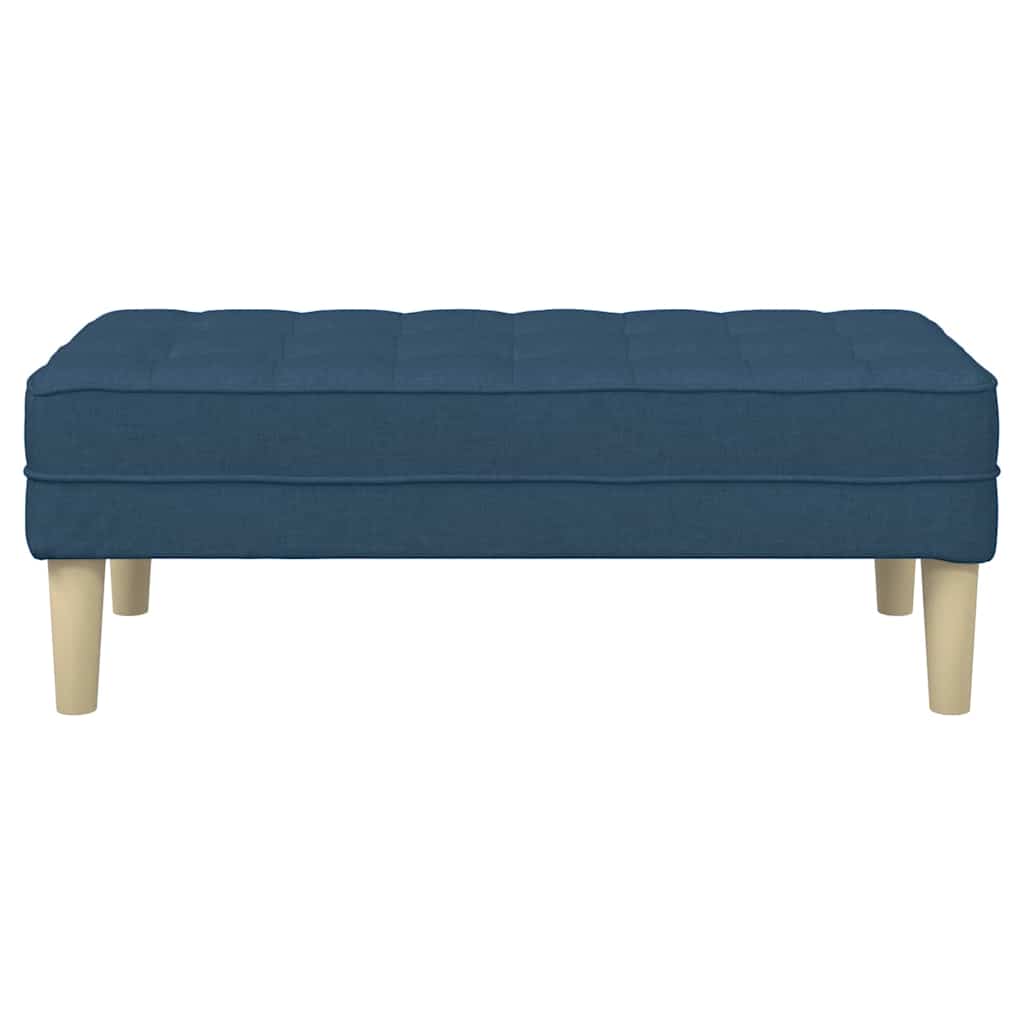 banco Azul 113 x 57 x 39 cm tecido