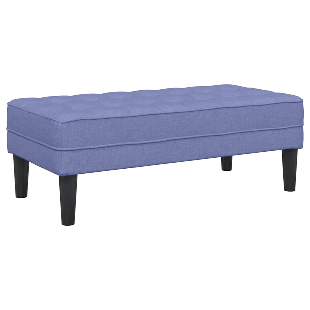 banco Jeans Azul 113 x 57 x 39 cm tecido
