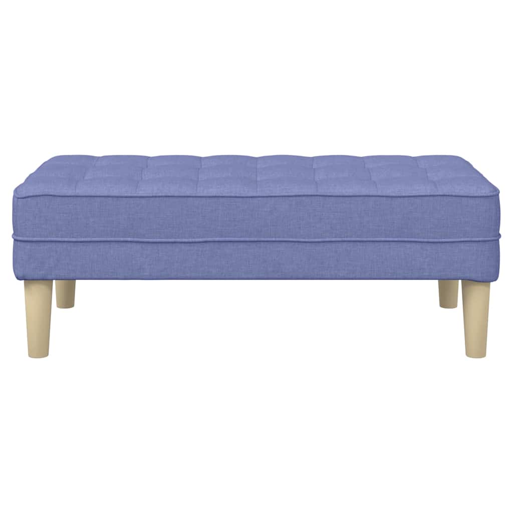 banco Jeans Azul 113 x 57 x 39 cm tecido
