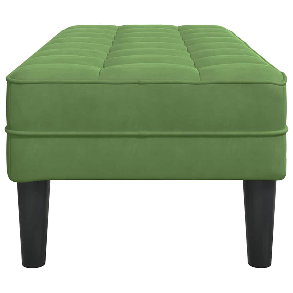 banco Verde claro 113 x 57 x 39 cm Veludo