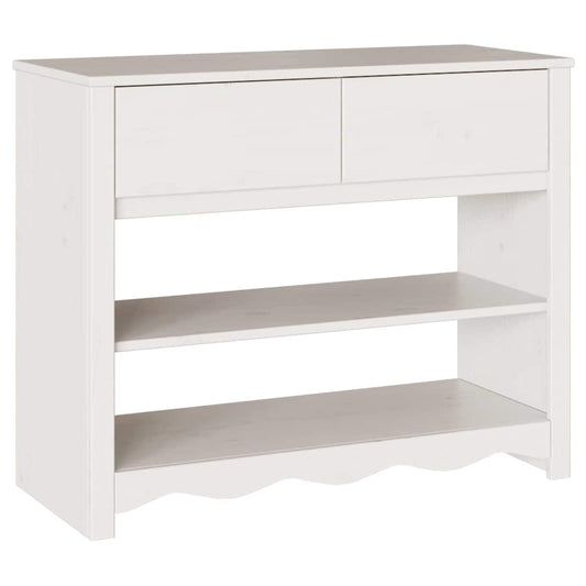 Aparador com gaveta Drammen Branco 89,5 x 37 x 73 cm