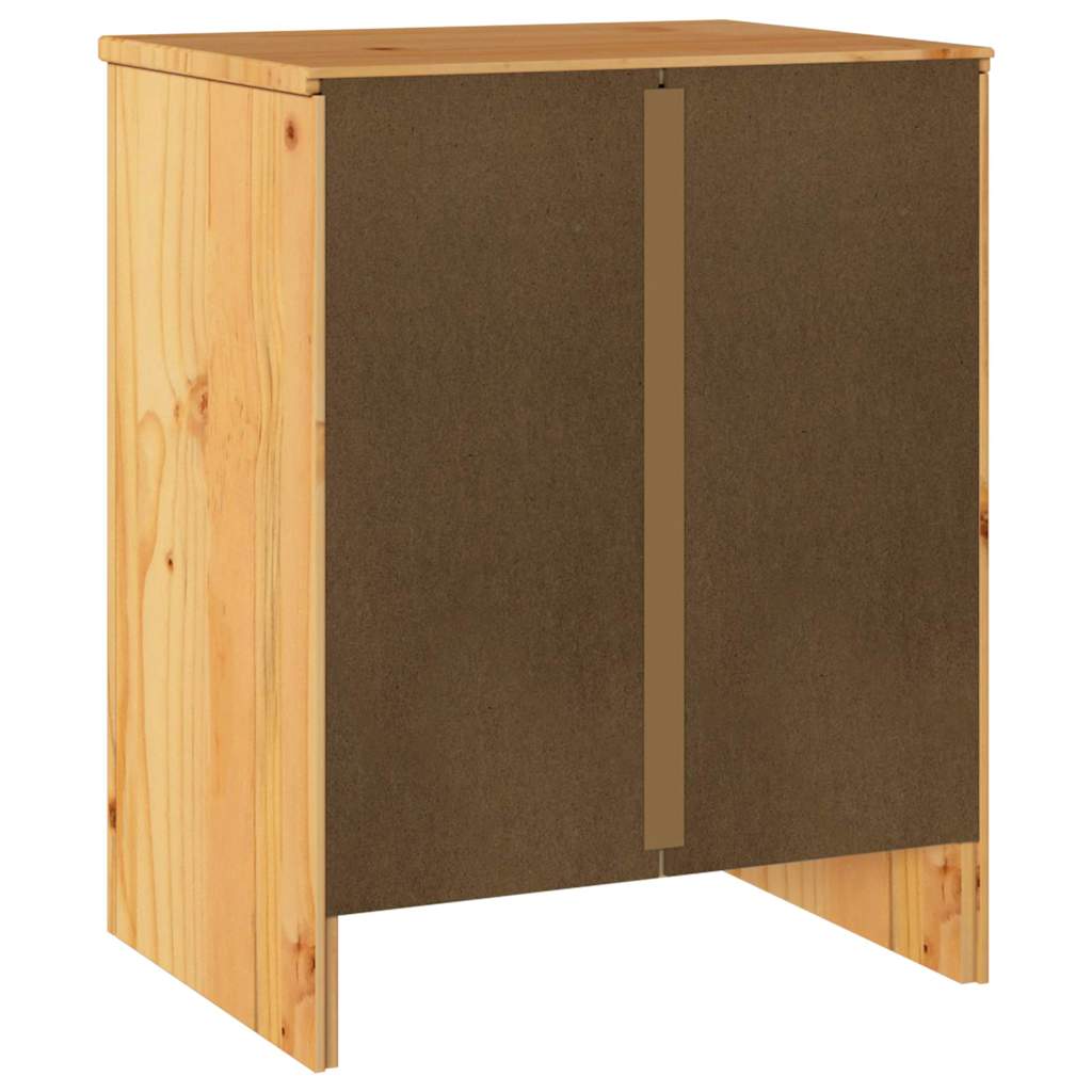Armário de Cabeceira Drammen Carvalho 45 x 35 x 56 cm