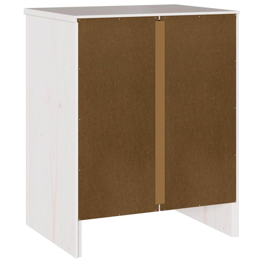 Armário de Cabeceira com gaveta Branco 45 x 35 x 56 cm