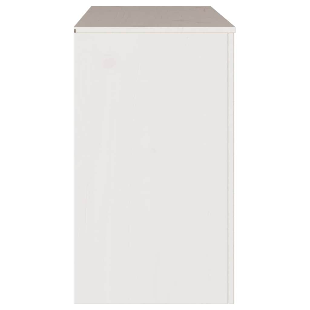 Baú de Gavetas com gaveta Drammen Branco 111 x 43 x 73,5 cm