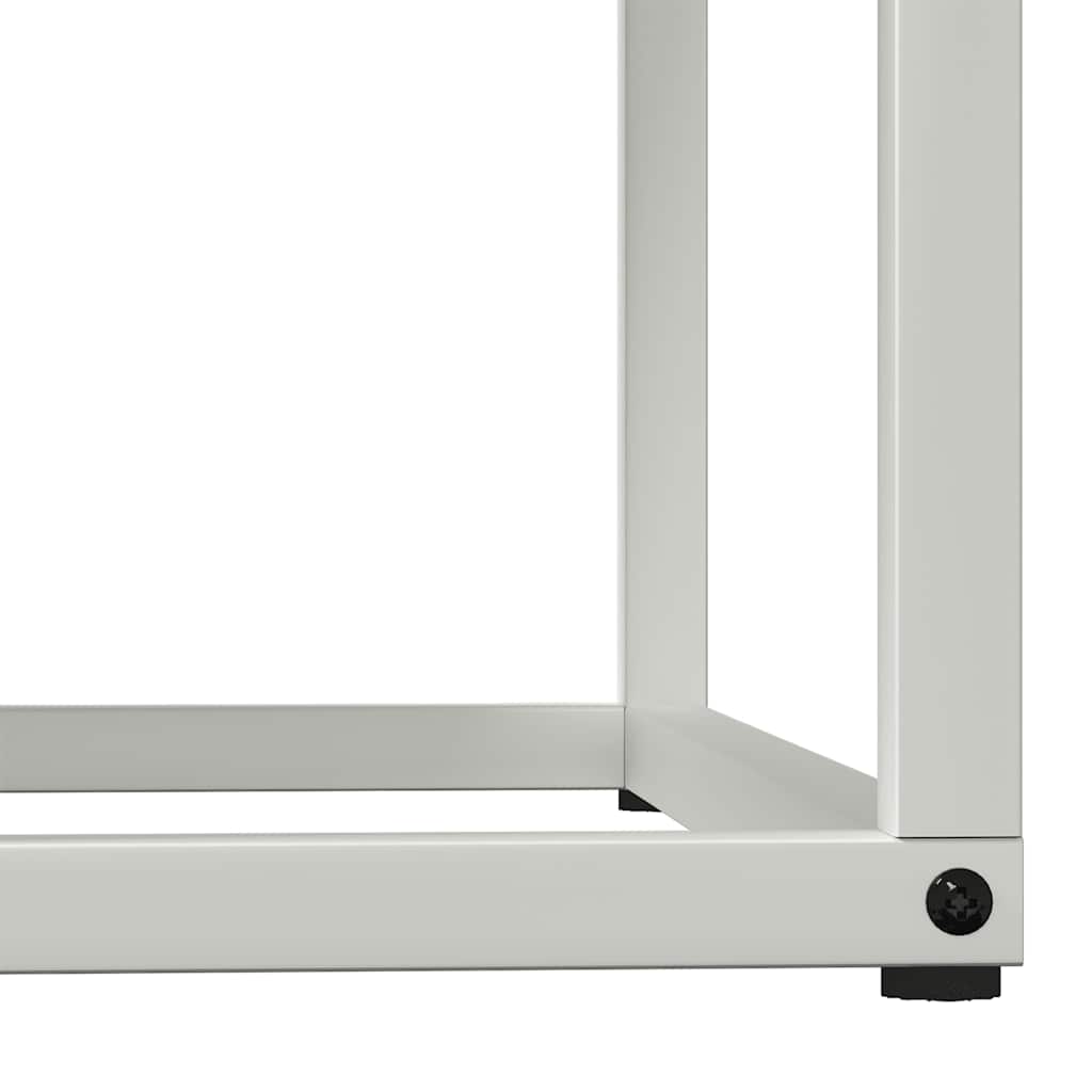 Suporte para lenha 69,5x35x81 cm aço laminado a frio branco