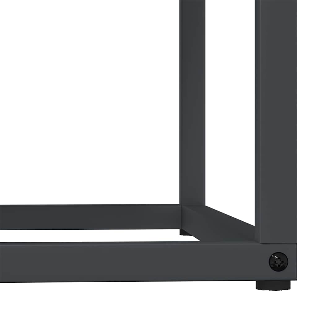 Suporte para lenha 69,5x35x81 cm aço laminado a frio antracite