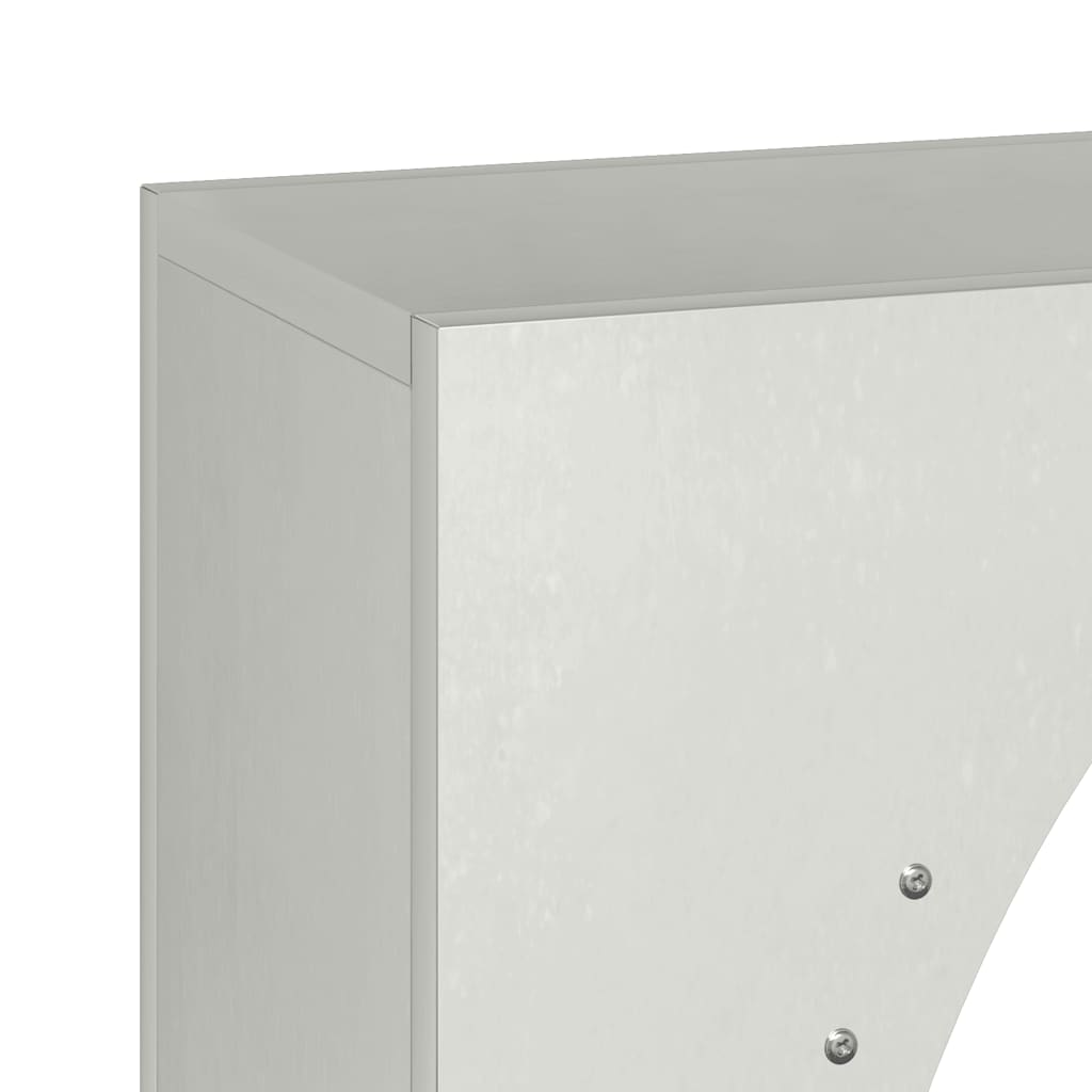 Suporte para lenha 50x23x100 cm aço inoxidável