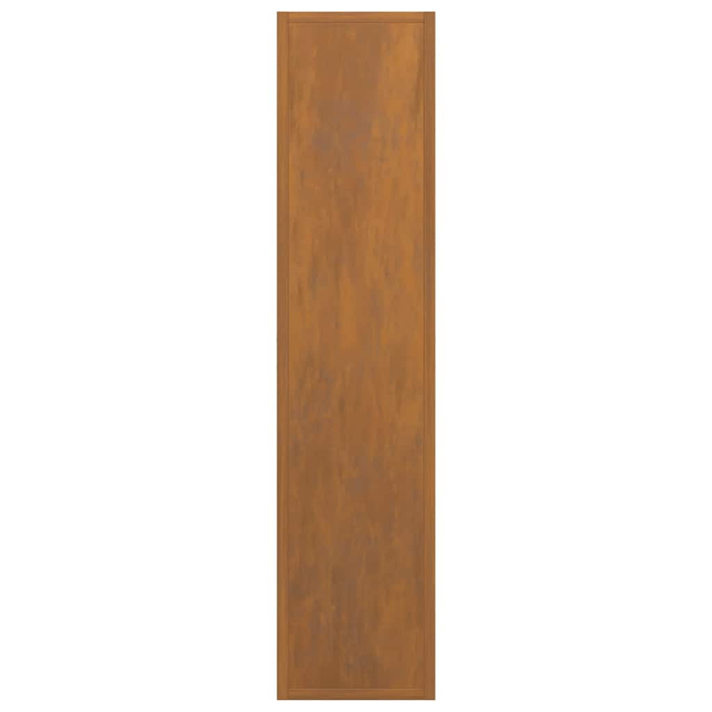Rack de lenha 50x23x100 cm aço resistente às intempéries