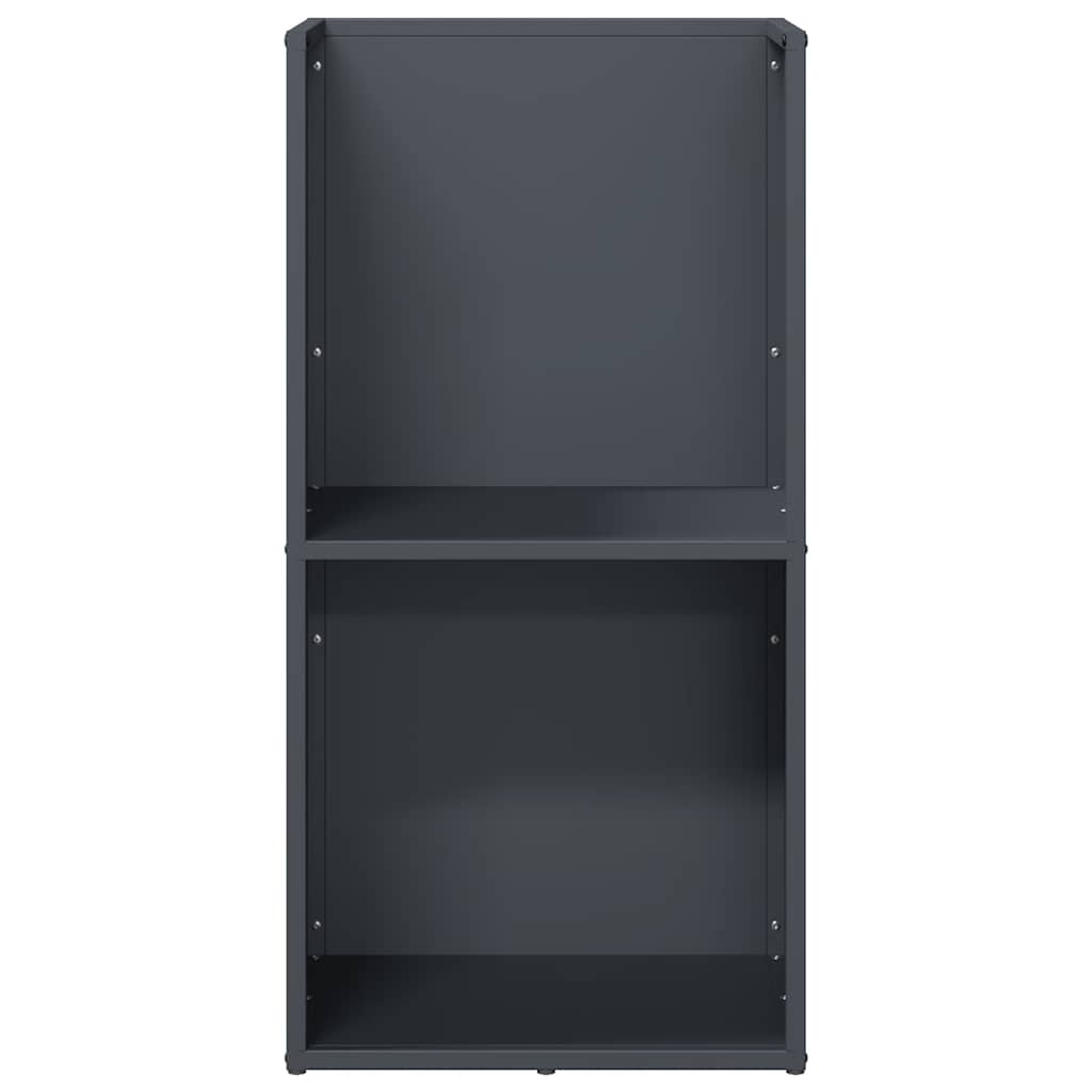 Suporte para lenha 40x30x80 cm aço laminado a frio antracite