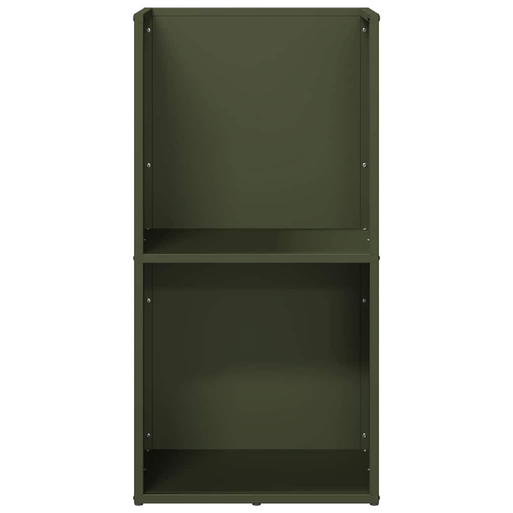 Suporte para lenha aço laminado a frio verde azeitona