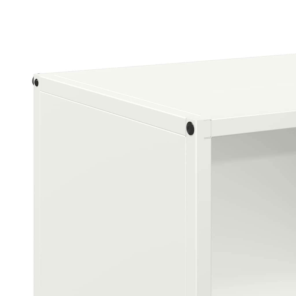 Suporte para lenha 40x30x75 cm aço laminado a frio branco