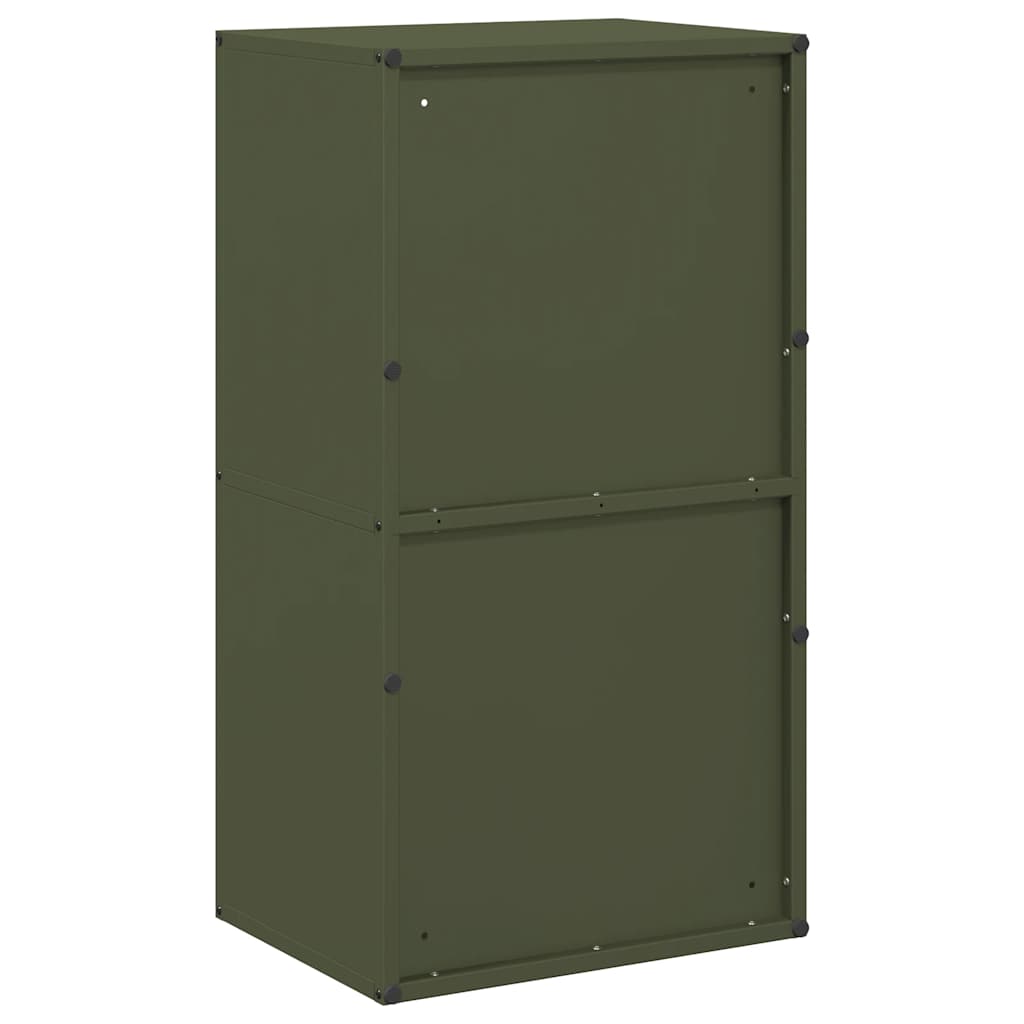 Suporte para lenha aço laminado a frio verde azeitona