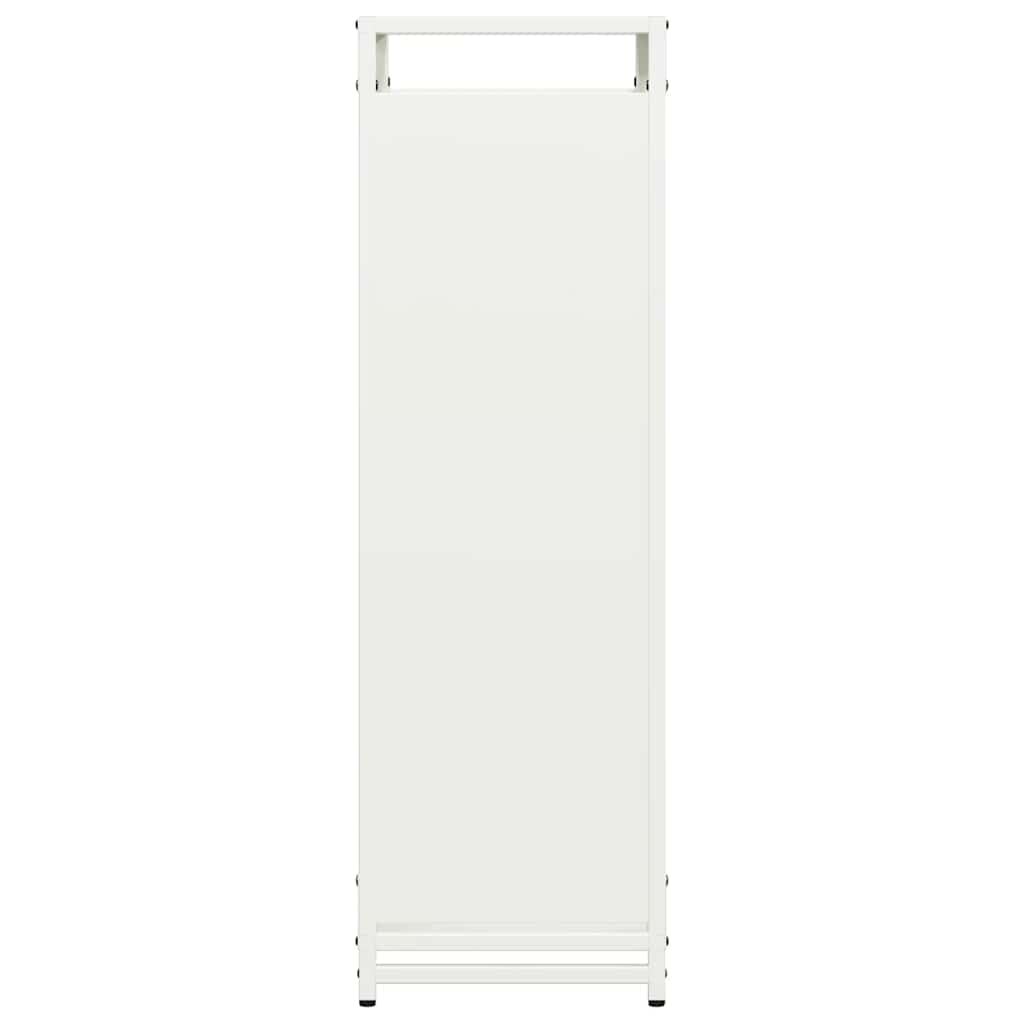 Suporte para lenha 44x28x90 cm aço laminado a frio branco