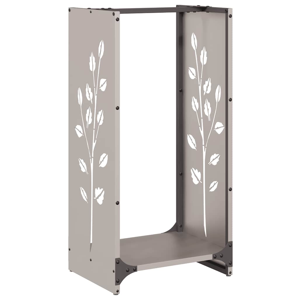 Rack Lenha 40x30x80 cm aço resistente às intempéries