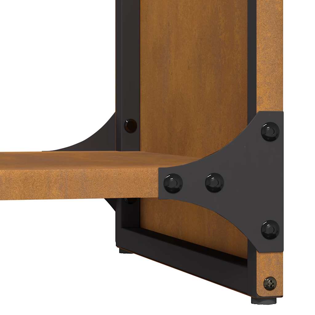 Rack Lenha 40x30x80 cm aço resistente às intempéries