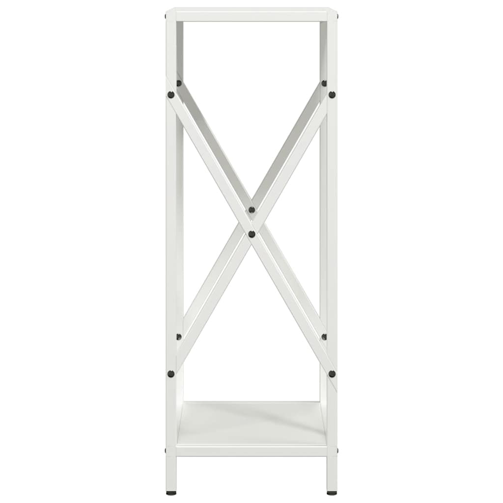 Suporte para lenha 34x25x70 cm aço laminado a frio branco