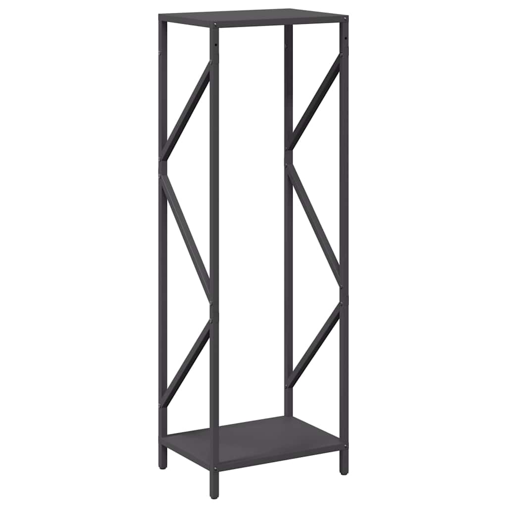 Suporte para lenha 34x25x100 cm aço laminado a frio preto