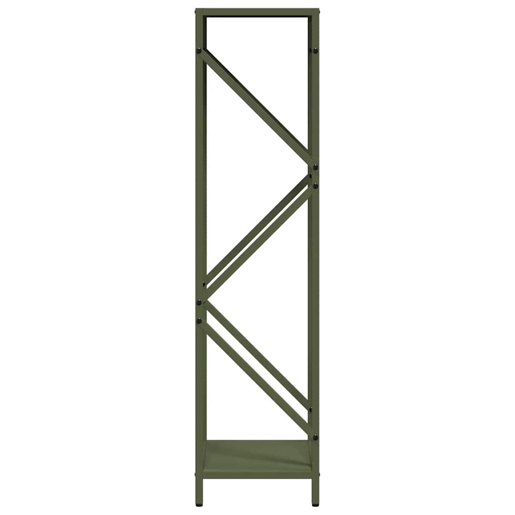 Suporte para lenha aço laminado a frio verde azeitona