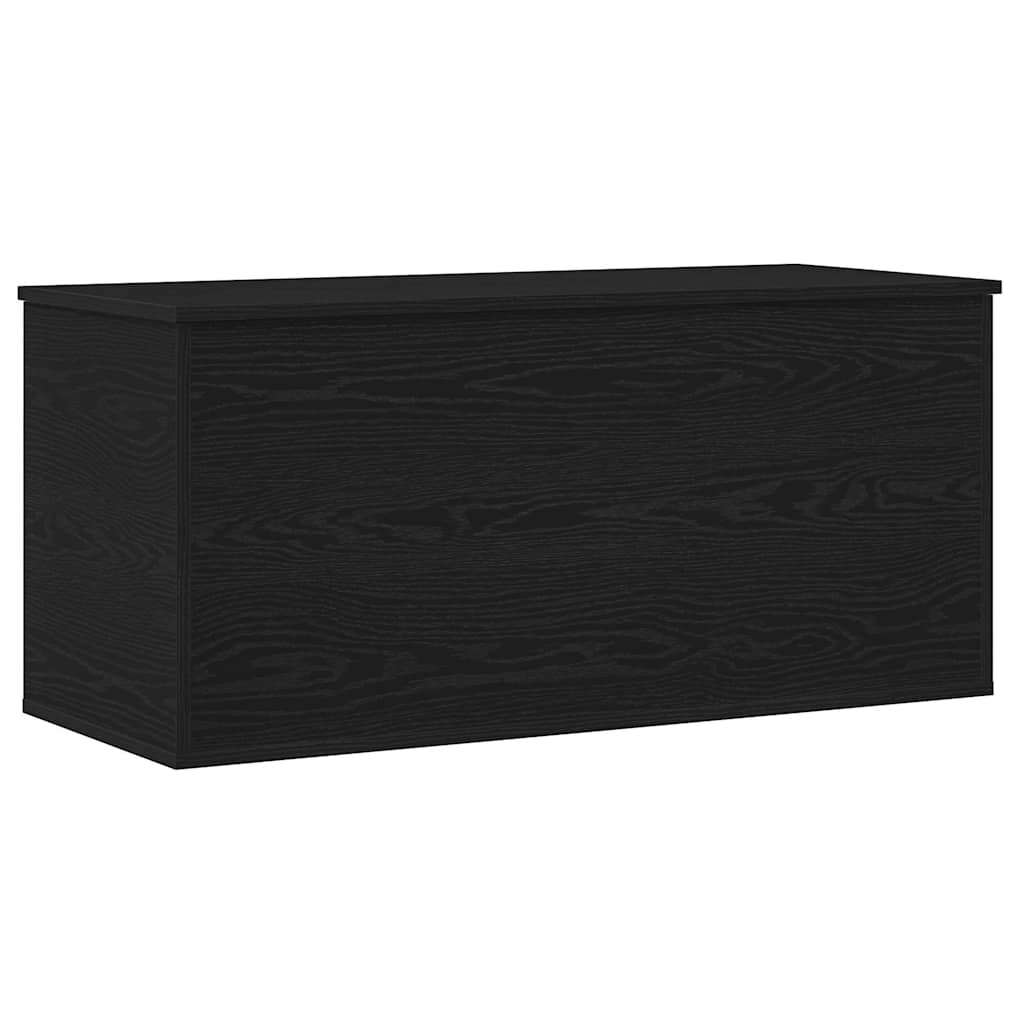 Caixa de Armazenamento Carvalho preto 100 x 42 x 46 cm