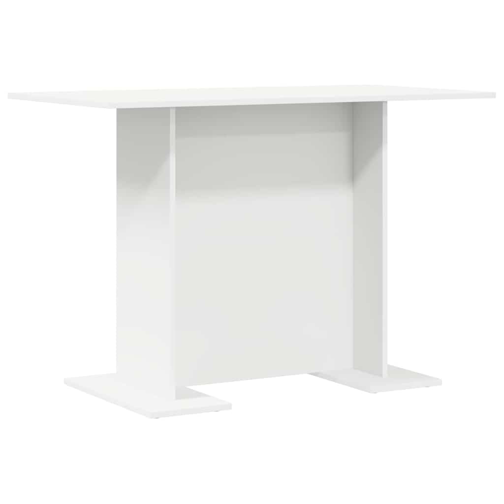 Mesa de jantar Branco 110 x 60 x 75 cm Madeira processada