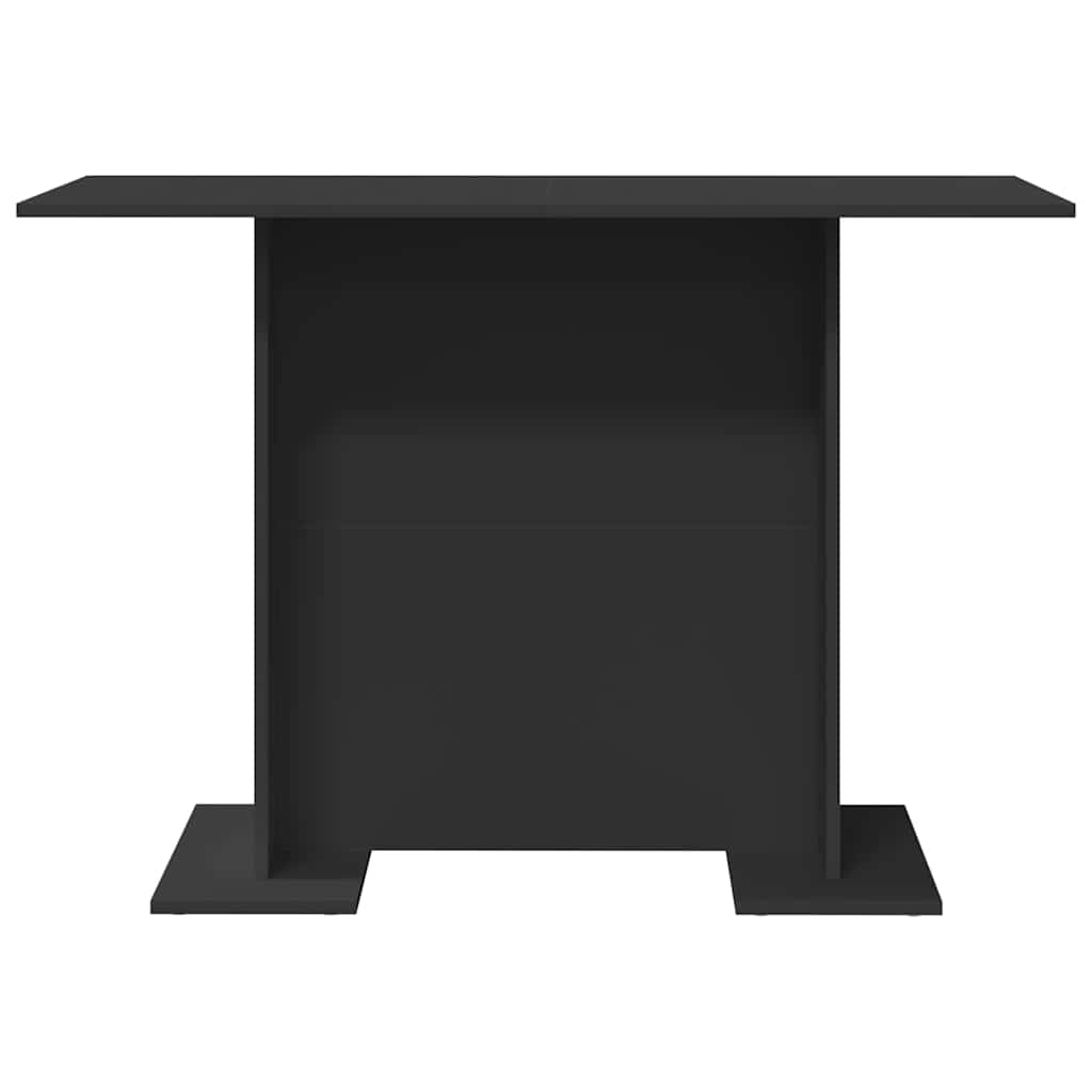 Mesa de jantar Preto 110 x 60 x 75 cm Madeira processada