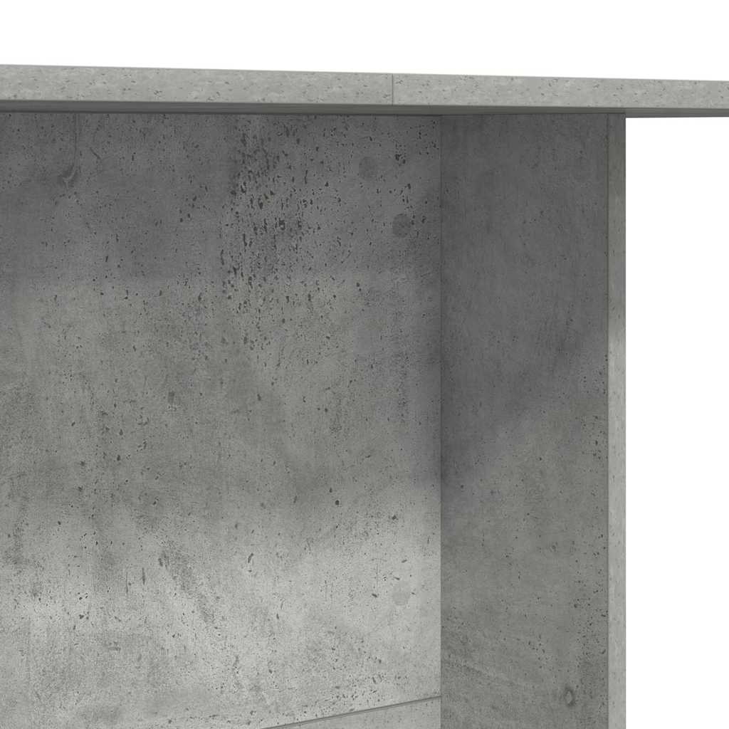 Mesa de jantar Cinzento cimento 110 x 60 x 75 cm